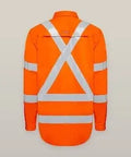 Hard Yakka Women's Taped Hi Vis Core X Back Shirt Y08420 - Allsorts Workwear