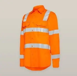 Hard Yakka Women's Taped Hi Vis Core Shirt Y08421 - Allsorts Workwear