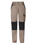 SYZMIK Women’s StreetWorx Tough Pants ZP750 Work Wear Syzmik Khaki 4 