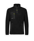 Syzmik Workwear Unisex Streetworx 1/4 Zip Polar Fleece ZT210 Work Wear Syzmik Black XXS 