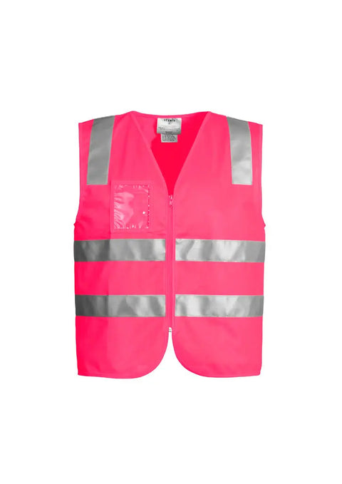 SYZMIK Unisex Hi Vis Zip Vest ZV998 - Allsorts Workwear