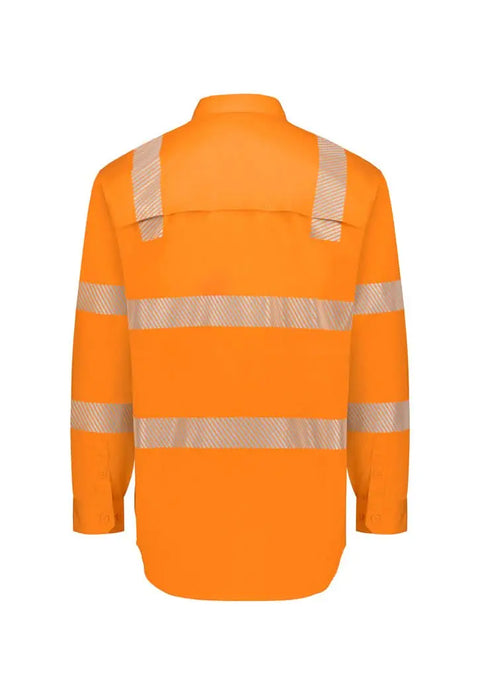 SYZMIK Men's VIC rail Segmented Tape Shirt ZW682 - Allsorts Workwear