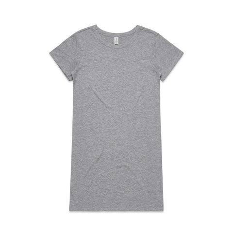 As Colour Women's mika organic S/S dress 4028 Active Wear As Colour GREY MARLE XSM 