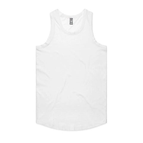 As Colour Men's authentic singlet 5004 Casual Wear As Colour WHITE SML 
