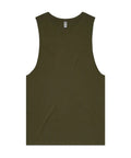 As Colour Men's barnard tank 5025 Casual Wear As Colour ARMY XSM 