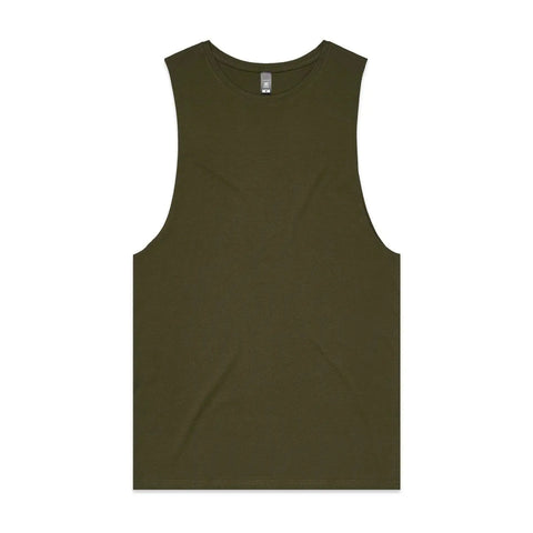 As Colour Men's barnard tank 5025 Casual Wear As Colour ARMY XSM 