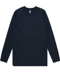 As Colour Men's base L/S tee 5029 Casual Wear As Colour NAVY SML 