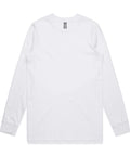 As Colour Men's base L/S tee 5029 Casual Wear As Colour WHITE SML 