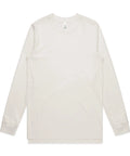 As Colour Men's base organic L/S tee 5029G Casual Wear As Colour NATURAL XSM 
