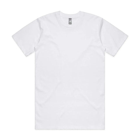 As Colour Men's classic tee 5026 Casual Wear As Colour WHITE MARLE SML 