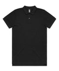 As Colour Men's pique polo 5411 Casual Wear As Colour BLACK SML 