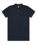 As Colour Men's pique polo 5411 Casual Wear As Colour NAVY SML 