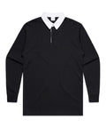 As Colour Men's rugby jersey 5410 Casual Wear As Colour BLACK XSM 