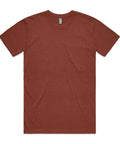 As Colour Men's staple marle tee 5001M Casual Wear As Colour BRICK MARLE SML 