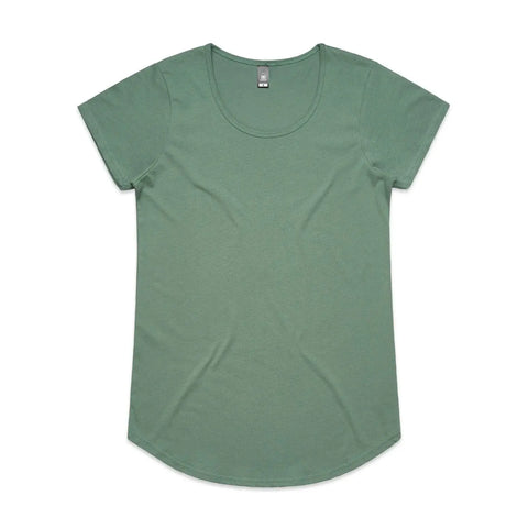 As Colour Women's mali tee 4008 Casual Wear As Colour SAGE XSM 