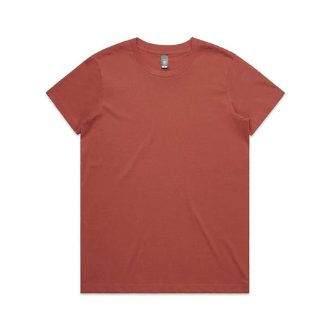 As Colour Women's maple tee 4001 Casual Wear As Colour CORAL XSM 