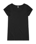 As Colour Women's note tee 4019 Casual Wear As Colour BLACK XSM 