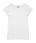 As Colour Women's note tee 4019 Casual Wear As Colour WHITE XSM 