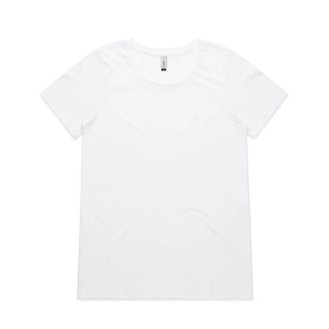 As Colour Women's shallow scoop tee 4011 Casual Wear As Colour   