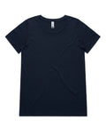 As Colour Women's shallow scoop tee 4011 Casual Wear As Colour NAVY XSM 