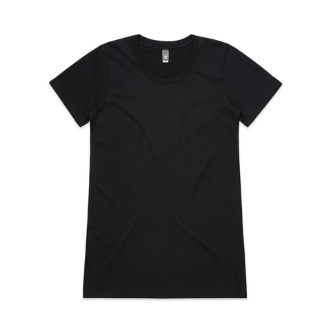 As Colour Women's Wafer tee 4002 Casual Wear As Colour BLACK XSM 