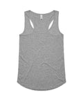 As Colour Women's yes racerback singlet 4045 Casual Wear As Colour GREY MARLE XSM 