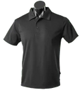 Aussie Pacific Kids Botany Polo Shirt 3307 Casual Wear Aussie Pacific Black 6 