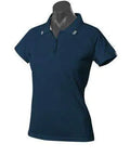 Aussie Pacific Flinders Women's Polo Shirt 2308 Casual Wear Aussie Pacific Navy/White 6 