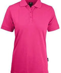 Aussie Pacific Ladies' Claremont Polo Shirt 2315 Casual Wear Aussie Pacific Pink 6 