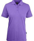 Aussie Pacific Ladies' Claremont Polo Shirt 2315 Casual Wear Aussie Pacific Purple 6 
