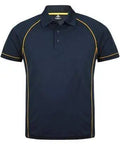 Aussie Pacific Men's Endeavour Work Polo Shirt 1310 Casual Wear Aussie Pacific Navy/Gold S 