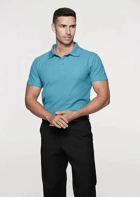 Aussie Pacific Men's Hunter Polo Shirt 1312 Casual Wear Aussie Pacific   