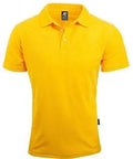 Aussie Pacific Men's Hunter Polo Shirt 1312 Casual Wear Aussie Pacific Gold S 