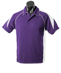 Aussie Pacific Casual Wear Purple/White / S AUSSIE PACIFIC men's premier polo shirt 1301