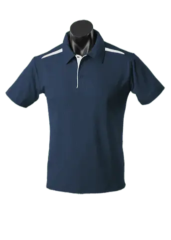 Aussie Pacific Paterson Kids Polo Shirt 3305 Casual Wear Aussie Pacific Navy/White 6 