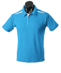 Aussie Pacific Paterson Kids Polo Shirt 3305 Casual Wear Aussie Pacific Pacific Blue/White 6 
