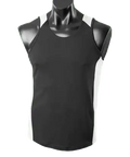 Aussie Pacific Premier Kids Singlet 3101 Casual Wear Aussie Pacific Black/White 6 