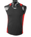 Aussie Pacific Premier Singlet 1101 Casual Wear Aussie Pacific Black/Red S 