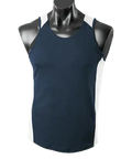 Aussie Pacific Premier Singlet 1101 Casual Wear Aussie Pacific Navy/White S 