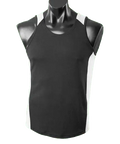 Aussie Pacific Premier Singlet 1101 Casual Wear Aussie Pacific Black/White S 