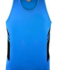 Aussie Pacific Tasman Kids Singlet 3111 Casual Wear Aussie Pacific Cyan/Black 4 