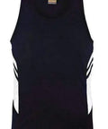 Aussie Pacific Tasman Kids Singlet 3111 Casual Wear Aussie Pacific Navy/White 4 