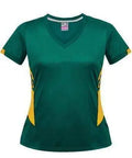 Aussie Pacific Tasman Ladies Tees 2211 Casual Wear Aussie Pacific Bottle/Gold 8 