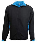 Aussie Pacific Tasman Track Jacket 1611 Casual Wear Aussie Pacific Black/Cyan S 