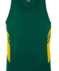 Aussie Pacific Men's Tasman Singlet 1111 Casual Wear Aussie Pacific Bottle/Gold S 