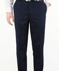 Aussie Pacific Flat Front Men's Trousers 1800 Corporate Wear Aussie Pacific Navy 72R 