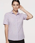 Aussie Pacific Ladies Short Sleeve Shirt 2902S Corporate Wear Aussie Pacific   