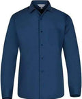 Aussie Pacific Men's Belair Long Sleeve Shirt 1905L Corporate Wear Aussie Pacific Navy XXS 