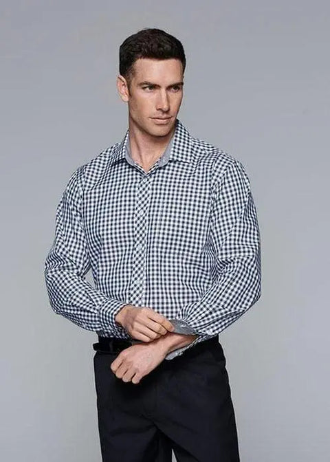 Aussie Pacific Men's Brighton Long Sleeve Shirt 1909L Corporate Wear Aussie Pacific   