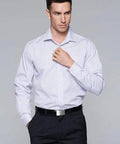 Aussie Pacific Men's Henley Long Sleeve Shirt 1900l Corporate Wear Aussie Pacific   